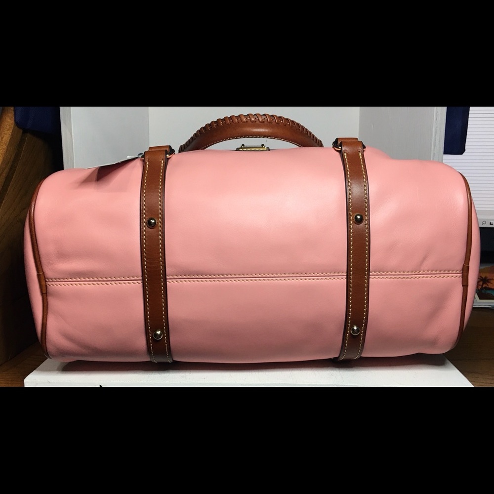 Dooney & Bourke Large Pale Pink Satchel - Picture 6 of 11